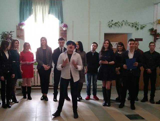 Театралізована мініатюрю студентів-істориків ТНПУ ім. В. Гнатюка